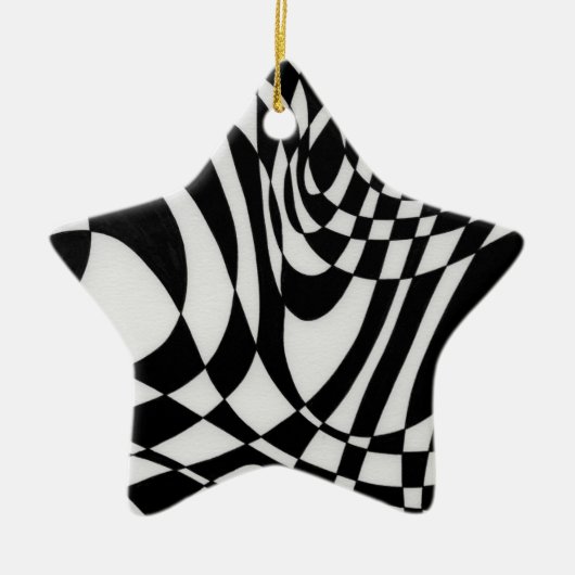 Ornement En Céramique Optique #1b par Michael Moffa (Devant)