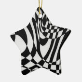 Ornement En Céramique Optique #1b par Michael Moffa (Gauche)