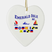 Ornement En Céramique OR Emerald Isle SIG FL (Droite)