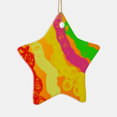 Ornement En Céramique orange puissant (Droite)