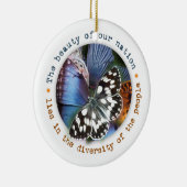 Ornement En Céramique Ordre de Beautiful Diversity (Droite)