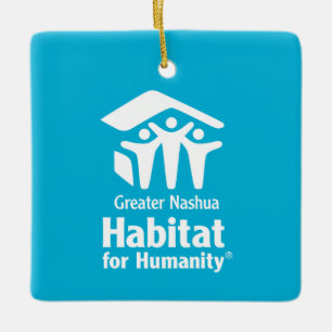 Ornement En Céramique Organisation de l'habitat de Nashua