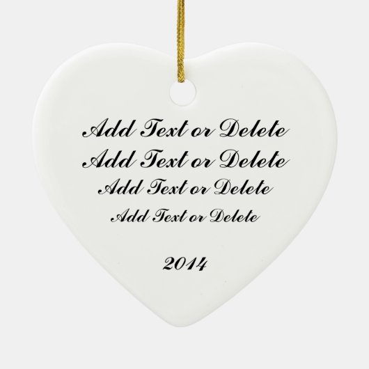 Ornement En Céramique Organisation de New York - SRF (Dos)