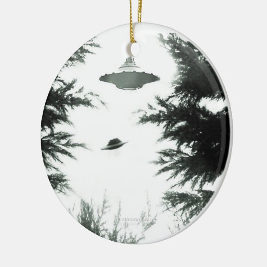 Ornement En Céramique Organisation des amis de l'OVNI (Gauche)