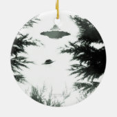 Ornement En Céramique Organisation des amis de l'OVNI (Dos)