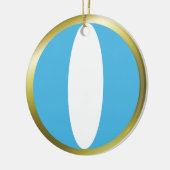 Ornement En Céramique Organisation du drapeau du Guatemala (Gauche)