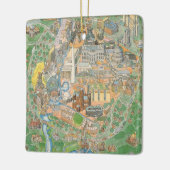 Ornement En Céramique Organisation illustrée de Washington DC (Gauche)