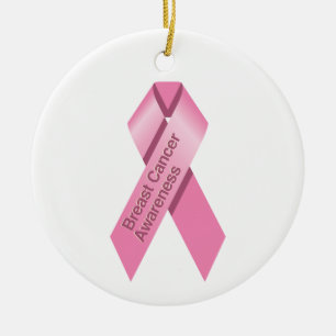 Ornement En Céramique Organisme de sensibilisation au cancer du sein