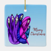 Ornement En Céramique Ornament Christmas Three Wise Kings (Dos)