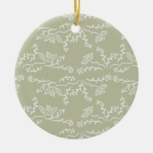 Ornement En Céramique ornementation (Devant)