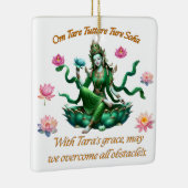 Ornement En Céramique Ornements/Tara verte (Droite)