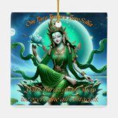 Ornement En Céramique Ornements/Tara verte (Dos)