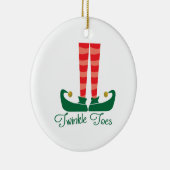 Ornement En Céramique Orteils de scintillement (Droite)