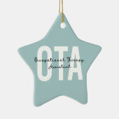 Ornement En Céramique OTA Offres d'aide en ergothérapie (Droite)