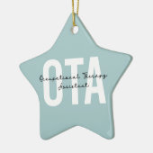 Ornement En Céramique OTA Offres d'aide en ergothérapie (Gauche)