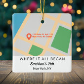 Ornement En Céramique Où tout a commencé quelques Keepsaké Noël