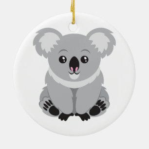 Ornement En Céramique Ours de koala mignon