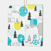 Ornement En Céramique Ours polaire (Gauche)