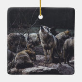 Ornement En Céramique Pack Wolf (Dos)