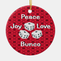 paix, joie, amour, bunco
