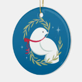 Ornement En Céramique Paix sur terre (Gauche)