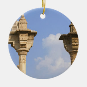 Ornement En Céramique Palais de la ville, Udaipur, Rajasthan, Inde 2