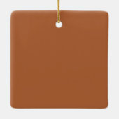 Ornement En Céramique Palais des Gouverneurs à Williamsburg VA (Dos)