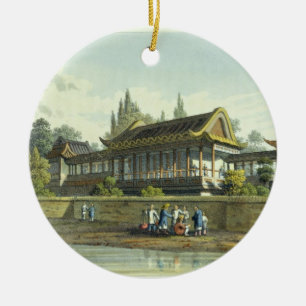 Ornement En Céramique Palais d'été de l'empereur, vis-à-vis de la vil