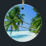 Ornement En Céramique Palm Beach tropical !<br><div class="desc"></div>