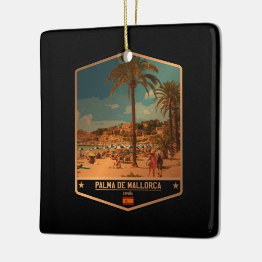 Ornement En Céramique Palma de Majorque (Gauche)