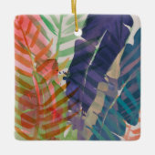 Ornement En Céramique Palmes électriques (Devant)