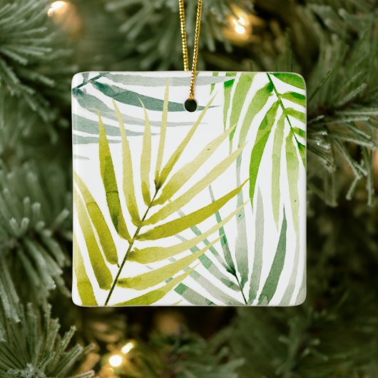 Ornement En Céramique Palmiers ombragés (Arbre)