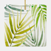 Ornement En Céramique Palmiers ombragés (Dos)