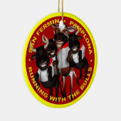 Ornement En Céramique Pamplona - San Fermin (Droite)