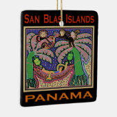 Ornement En Céramique Panama Mola (Droite)