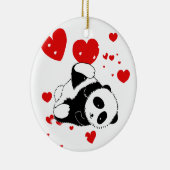 Ornement En Céramique pandas "ours de panda" "bébé de panda bear" "kawai (Droite)
