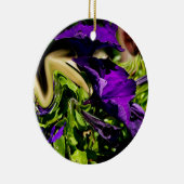 Ornement En Céramique Panique violette (Droite)