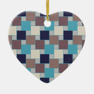 Ornement En Céramique Paon sur la plage