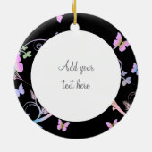 Ornement En Céramique Papillon (Dos)