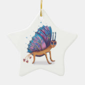 Ornement En Céramique papillon (Devant)