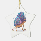 Ornement En Céramique papillon (Gauche)