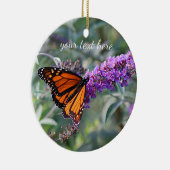 Ornement En Céramique Papillon de monarque (Droite)