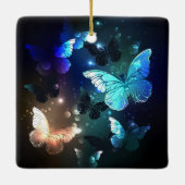 Ornement En Céramique Papillon de nuit (Dos)