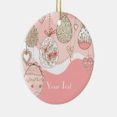 Ornement En Céramique Pâques doux (Droite)