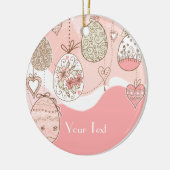 Ornement En Céramique Pâques doux (Gauche)