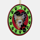 Ornement En Céramique Paquets pour animaux 2010 (Droite)