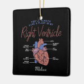 Ornement En Céramique Paramètre EMT de l'infirmière adjointe Médicale pe (Gauche)