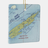 Ornement En Céramique Parc national de l'Isle Royale (Droite)