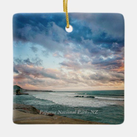 Ornement En Céramique Parc national de Paparoa (Devant)