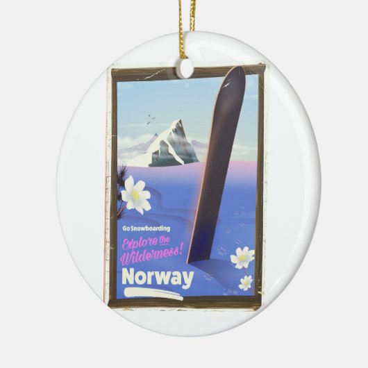 Ornement En Céramique Parc national de Prince Albert, Saskatchewan, Cana (Gauche)